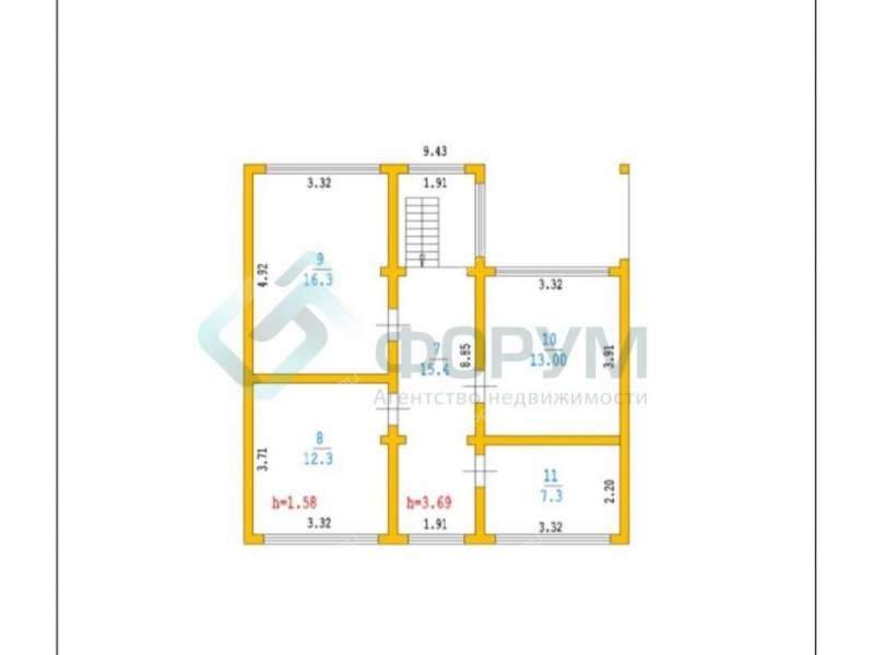 коттедж на Новой улице деревня Бурцево