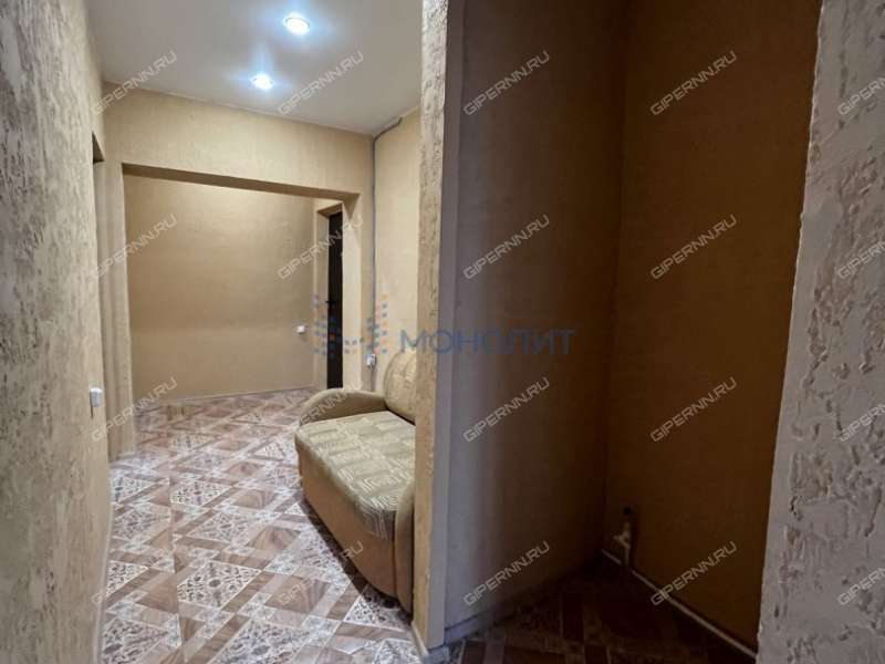 двухкомнатная квартира на улице Челюскинцев дом 15 город Балахна