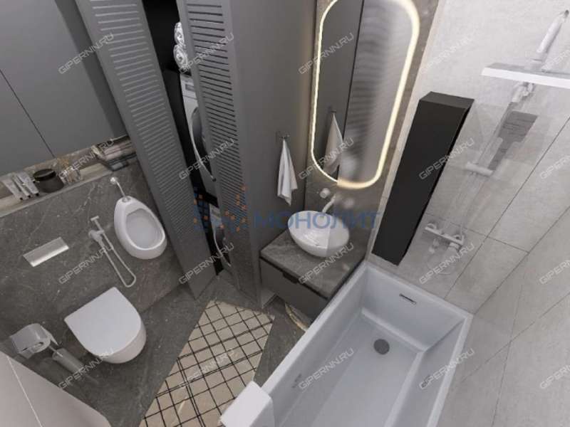 однокомнатная квартира на Ильинской улице дом 62А