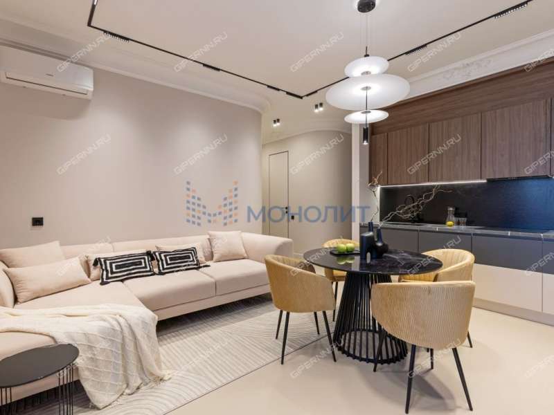 двухкомнатная квартира на улице Крупской дом 14