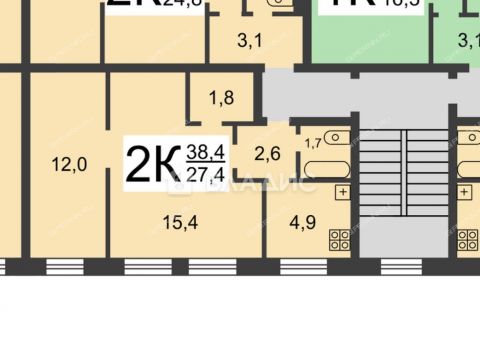 2-komnatnaya-poselok-40-let-oktyabrya-ul-narodnaya-stroyka-d-4 фото