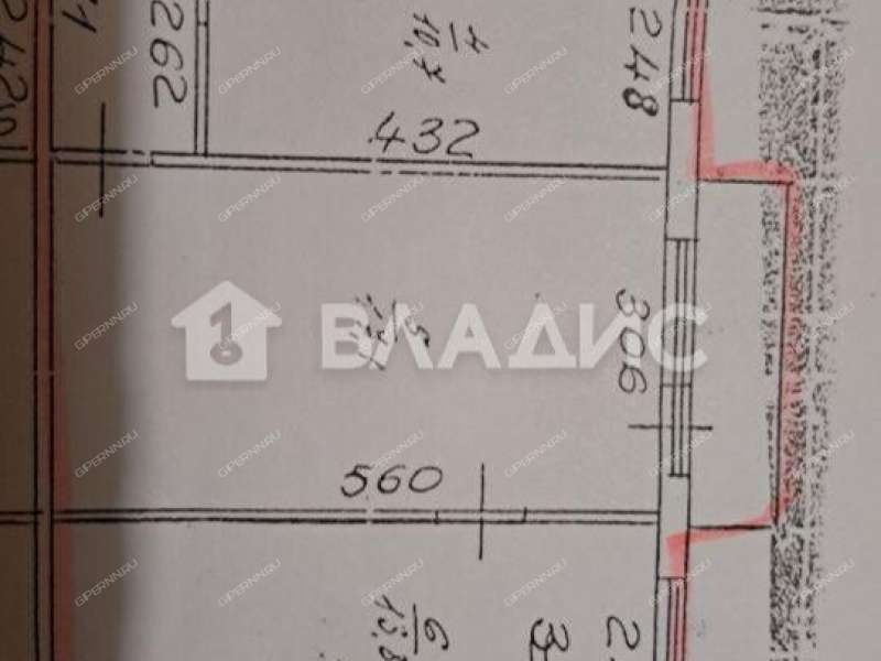 трёхкомнатная квартира на улице имени Генерала Ивлиева дом 20