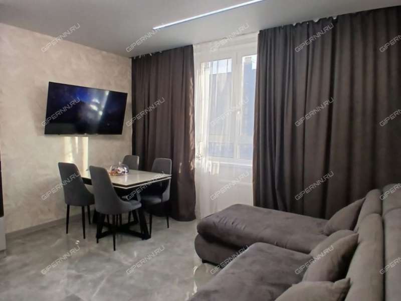 двухкомнатная квартира на улице Героя Советского Союза Аристархова дом 7