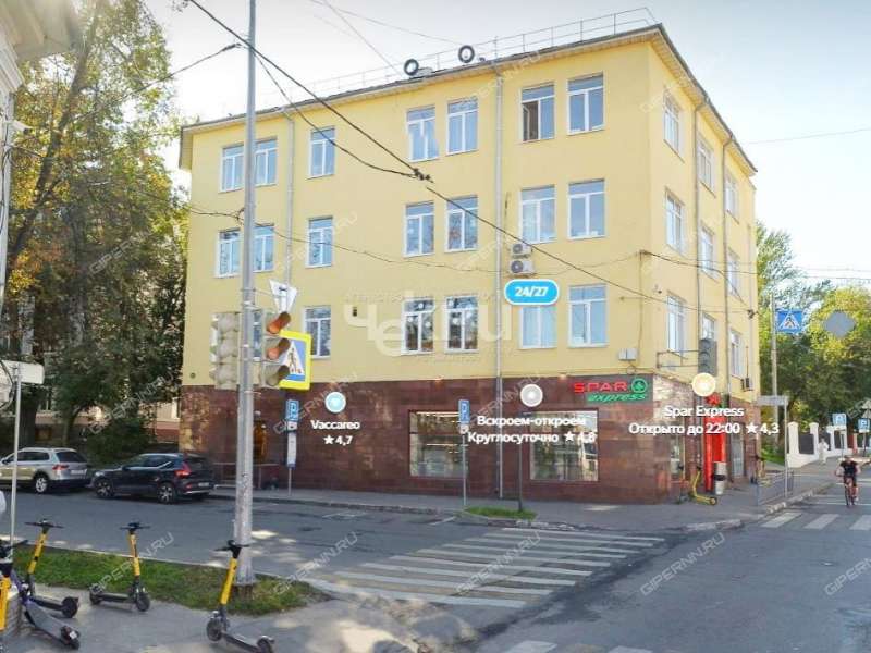 однокомнатная квартира на Алексеевской улице дом 24/27