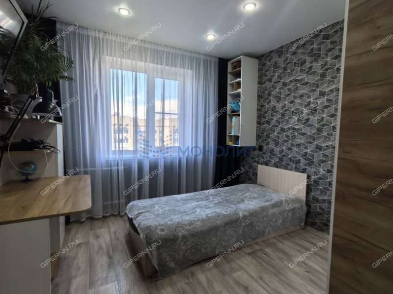 трёхкомнатная квартира на Нижегородской улице дом 1 город Кстово